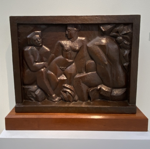 Pablo Curatella Manes (1891-1962)- “Las tres bañistas” bronze 1922